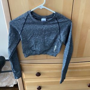 Gymshark vital seamless cropped long sleeve
